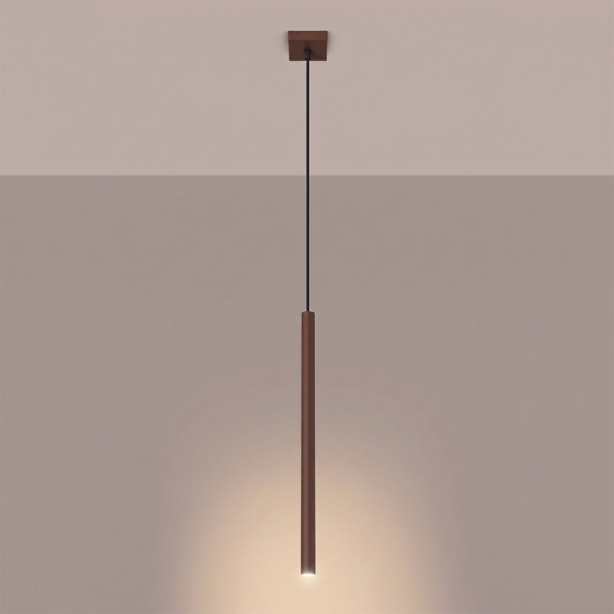 Suspension à câble PASTELO 1xG9/8W/230V marron