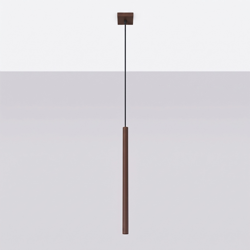 Suspension à câble PASTELO 1xG9/8W/230V marron