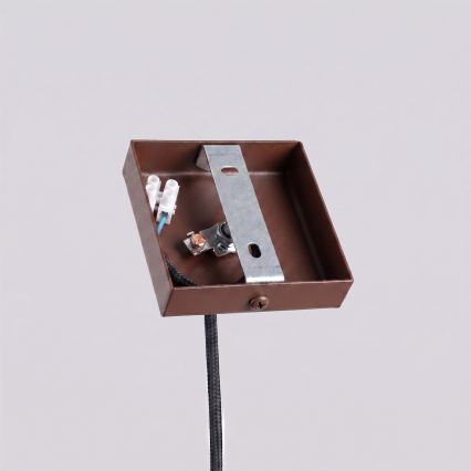Suspension à câble PASTELO 1xG9/8W/230V marron