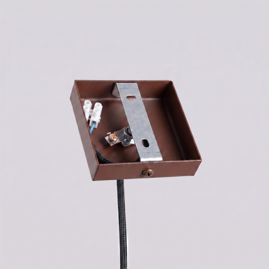 Suspension à câble PASTELO 1xG9/8W/230V marron