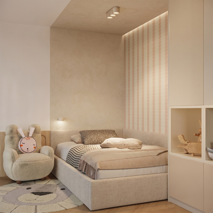 Applique murale MODO 1xGX53/10W/230V couleur crème