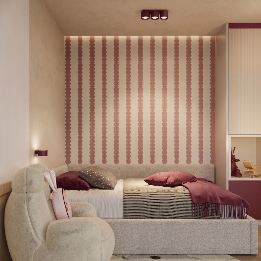 Applique murale MODO 1xGX53/10W/230V rouge