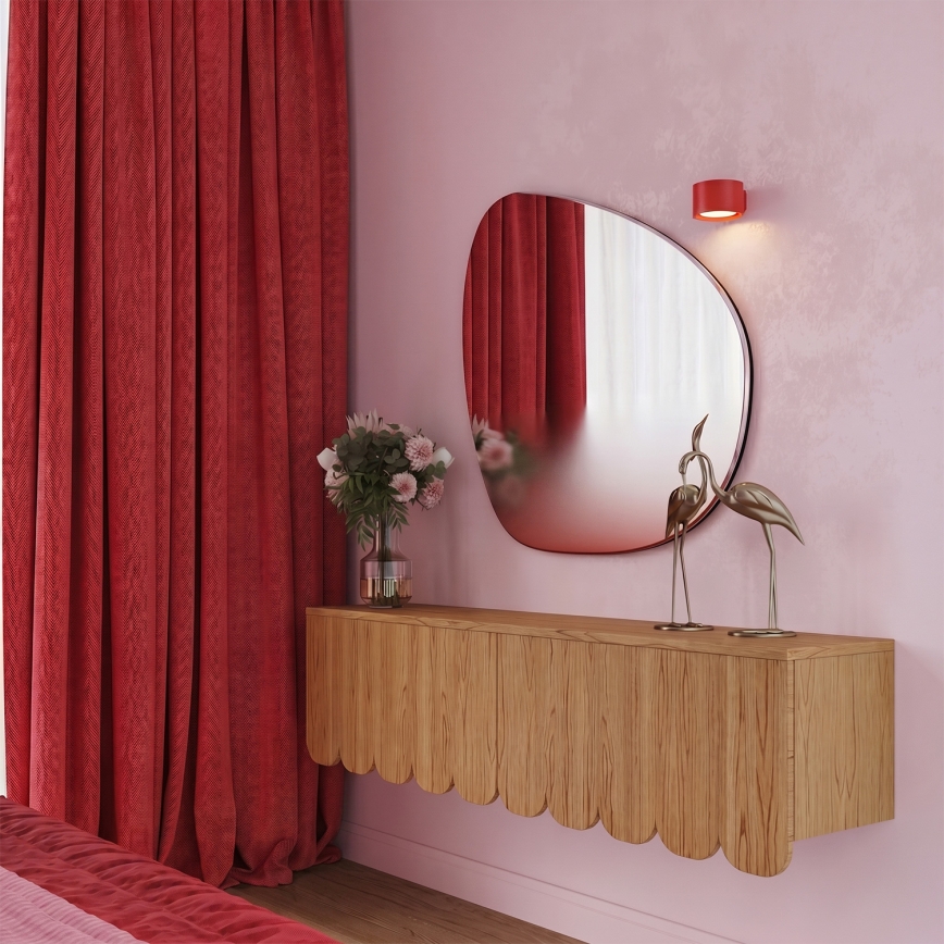 Applique murale MODO 1x GX53/10W/230V rouge