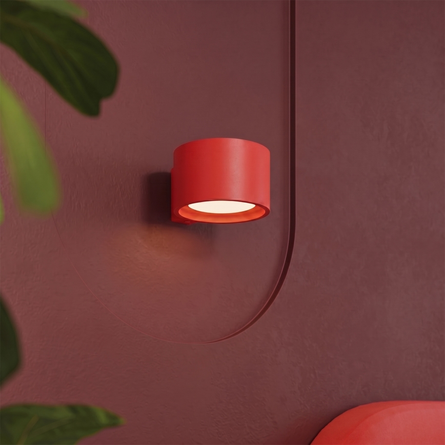 Applique murale MODO 1x GX53/10W/230V rouge