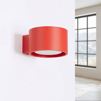 Applique murale MODO 1x GX53/10W/230V rouge