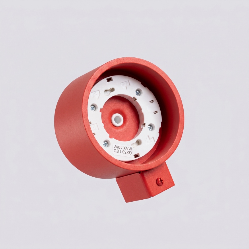 Applique murale MODO 1x GX53/10W/230V rouge