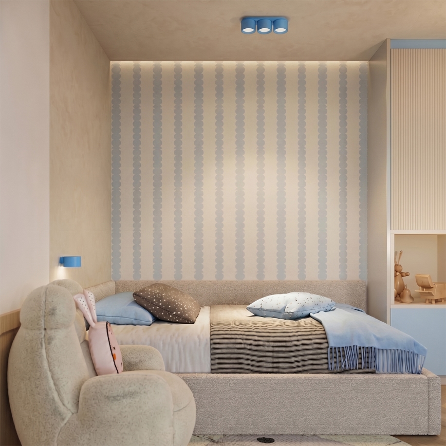 Applique murale MODO 1xGX53/10W/230V bleue