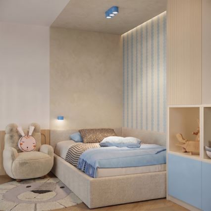 Applique murale MODO 1xGX53/10W/230V bleue