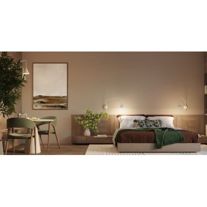 Applique murale NOX 1xE14/10W/230V crème