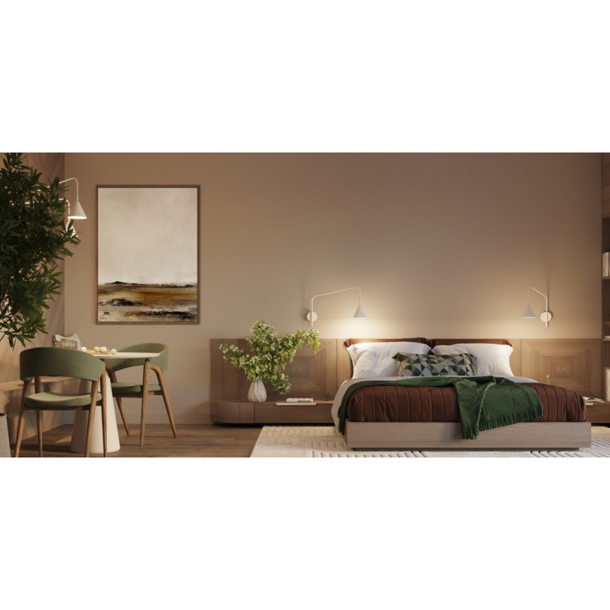 Applique murale NOX 1xE14/10W/230V crème