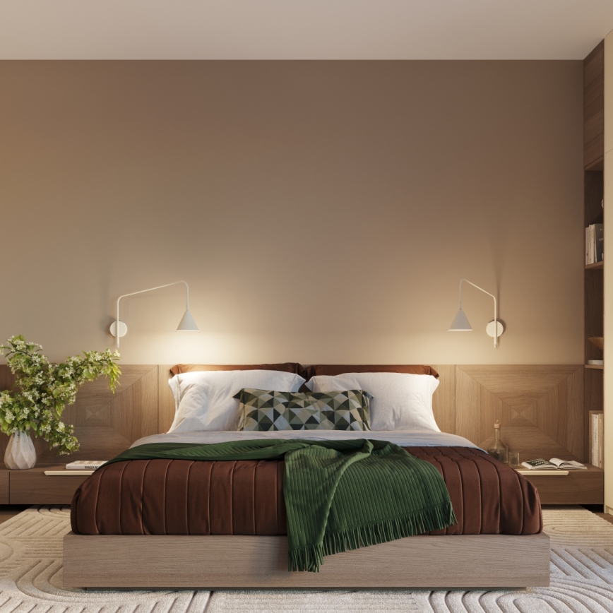 Applique murale NOX 1xE14/10W/230V crème