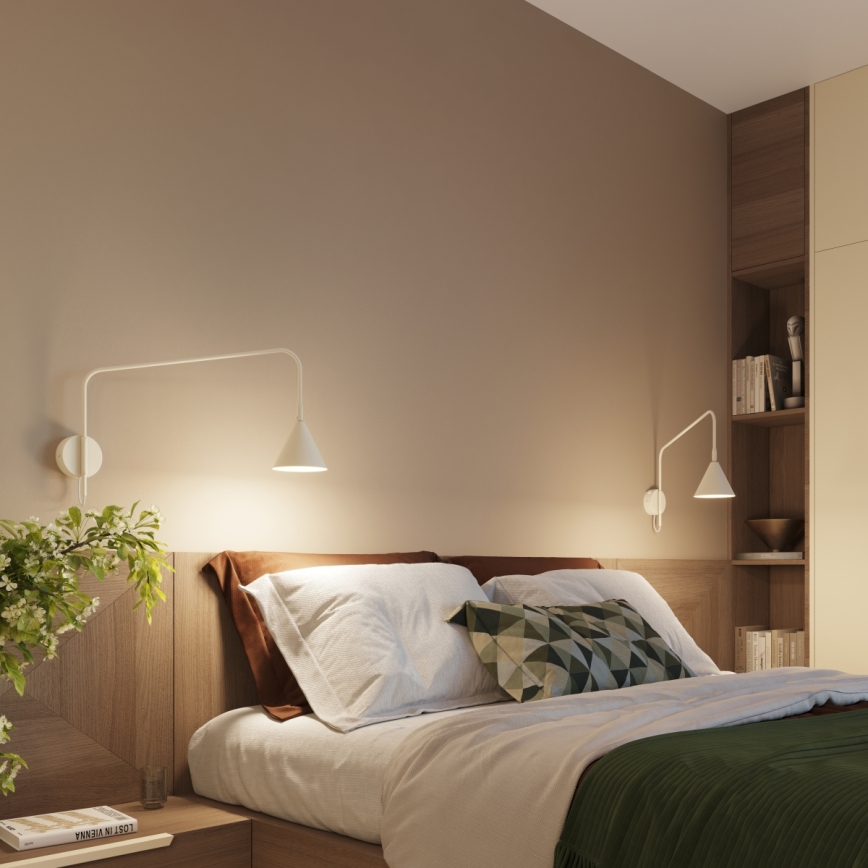 Applique murale NOX 1xE14/10W/230V crème