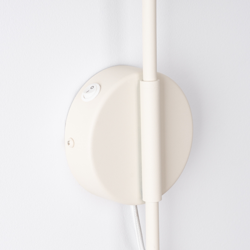 Applique murale NOX 1xE14/10W/230V crème