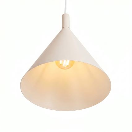 Suspension à câble NOX 1xE27/15W/230V crème