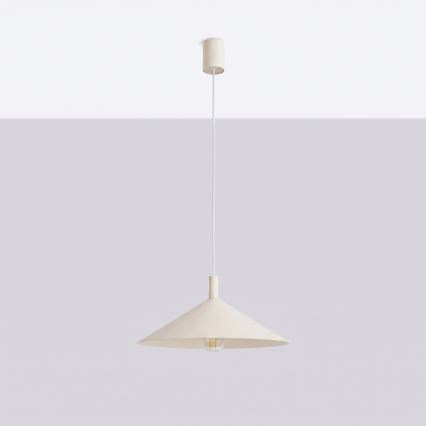 Suspension sur câble NOX 1xE27/15W/230V, crème