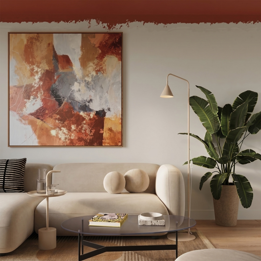 Lampadaire NOX 1xE14/10W/230V crème