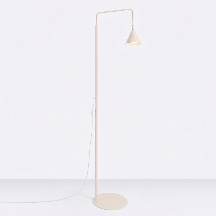Lampadaire NOX 1xE14/10W/230V crème
