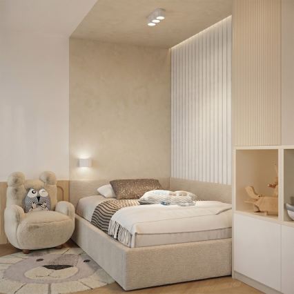 Applique murale AURA 1xGX53/10W/230V blanche