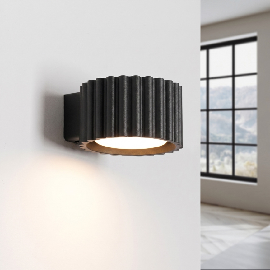 Applique murale AURA 1xGX53/10W/230V noire