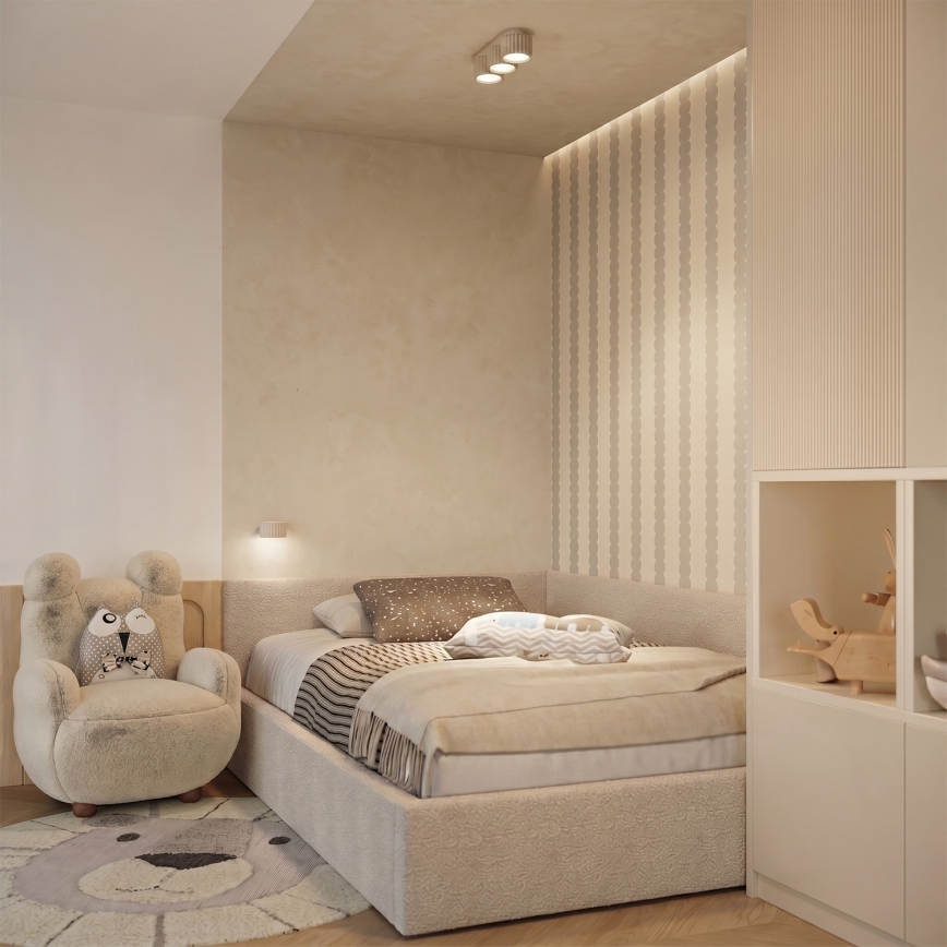 Applique murale AURA 1xGX53/10W/230V crème