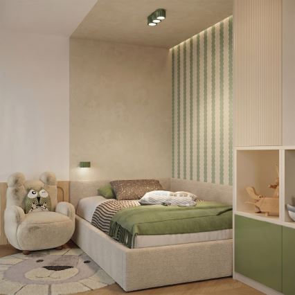 Applique murale AURA 1xGX53/10W/230V verte