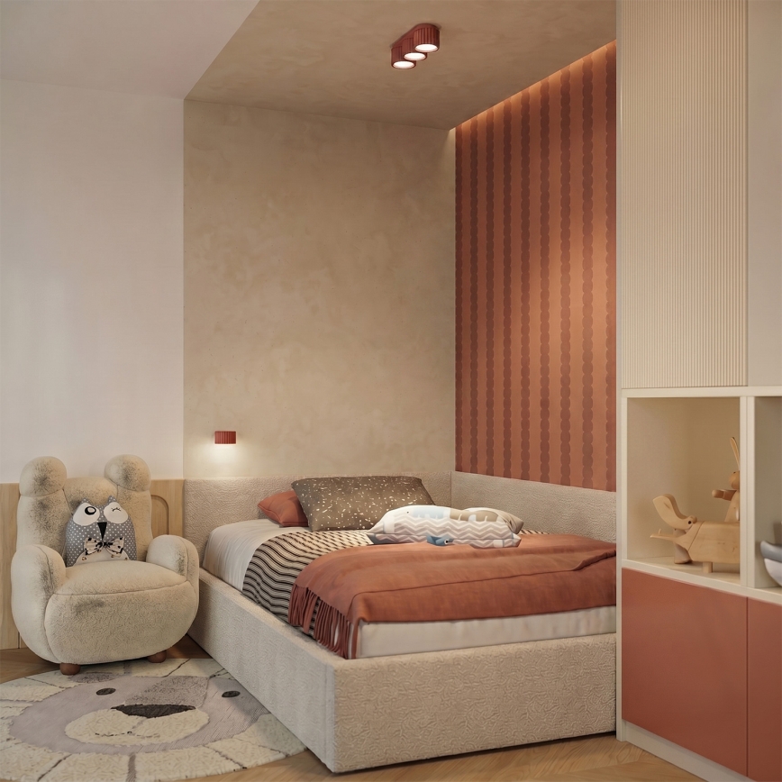 Applique murale AURA 1xGX53/10W/230V orange