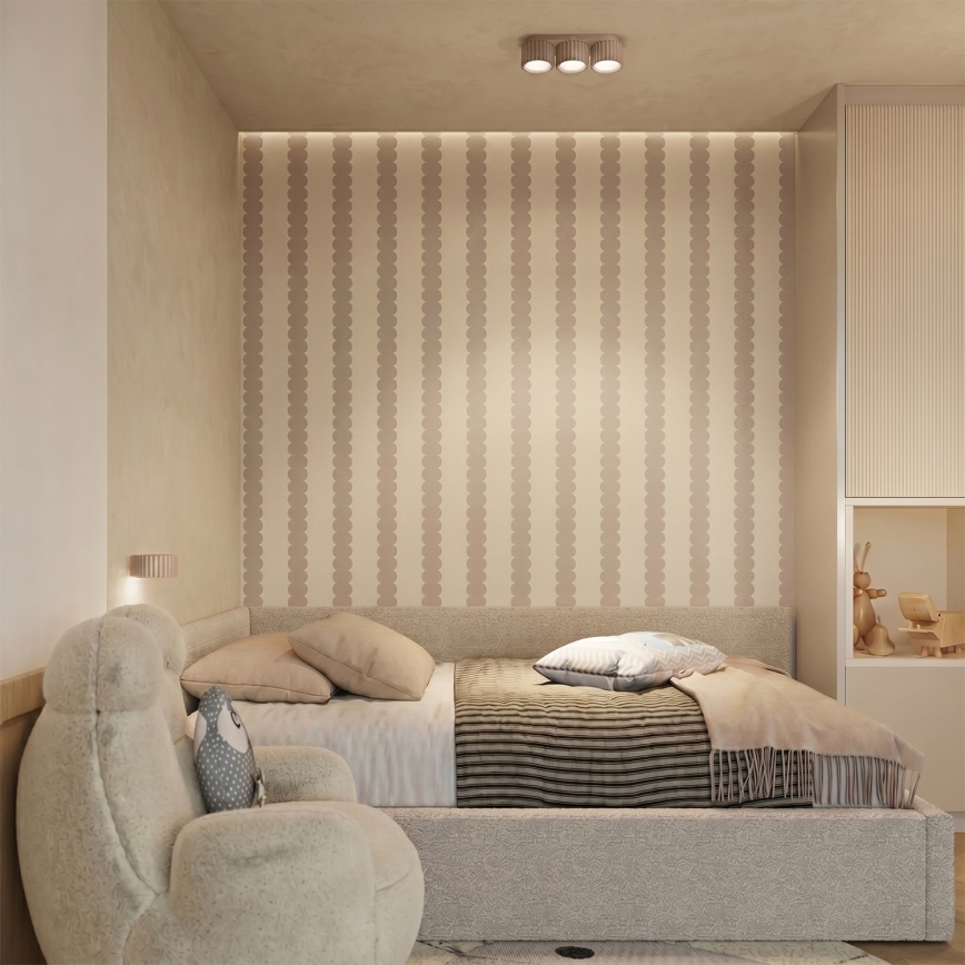 Applique murale AURA 1xGX53/10W/230V taupe