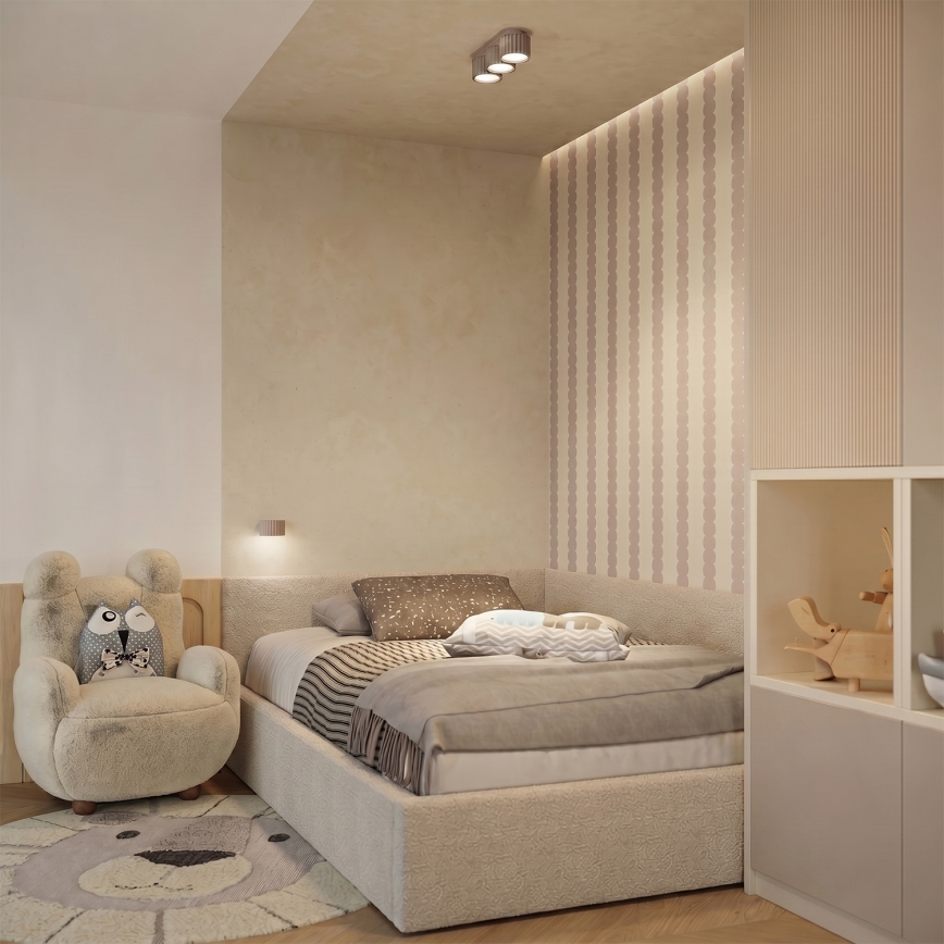 Applique murale AURA 1xGX53/10W/230V taupe