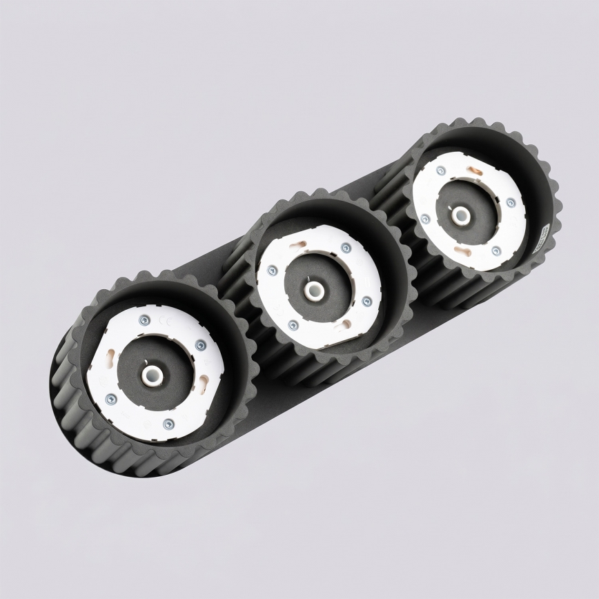 Spot AURA 3xGX53/10W/230V noir