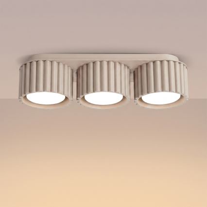 Spot AURA 3xGX53/10W/230V taupe