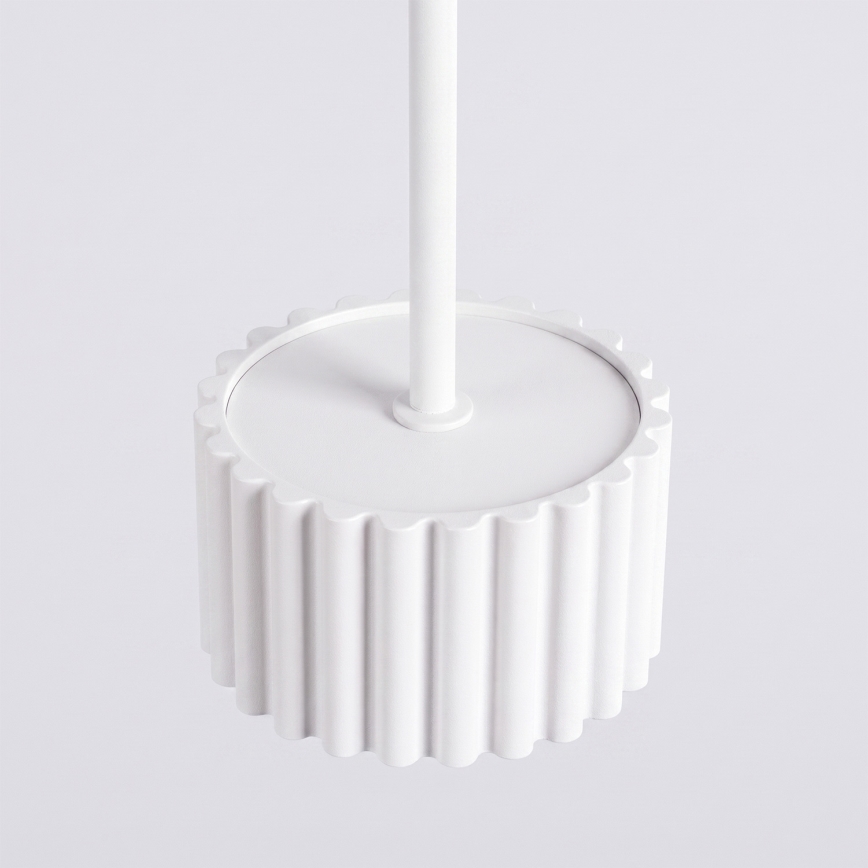 Suspension sur câble AURA 1xGX53/10W/230V blanche