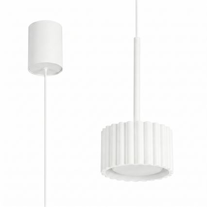 Suspension sur câble AURA 1xGX53/10W/230V blanche