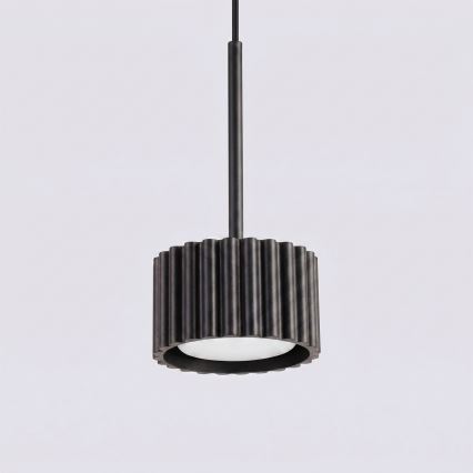 Suspension sur câble AURA 1xGX53/10W/230V, noire