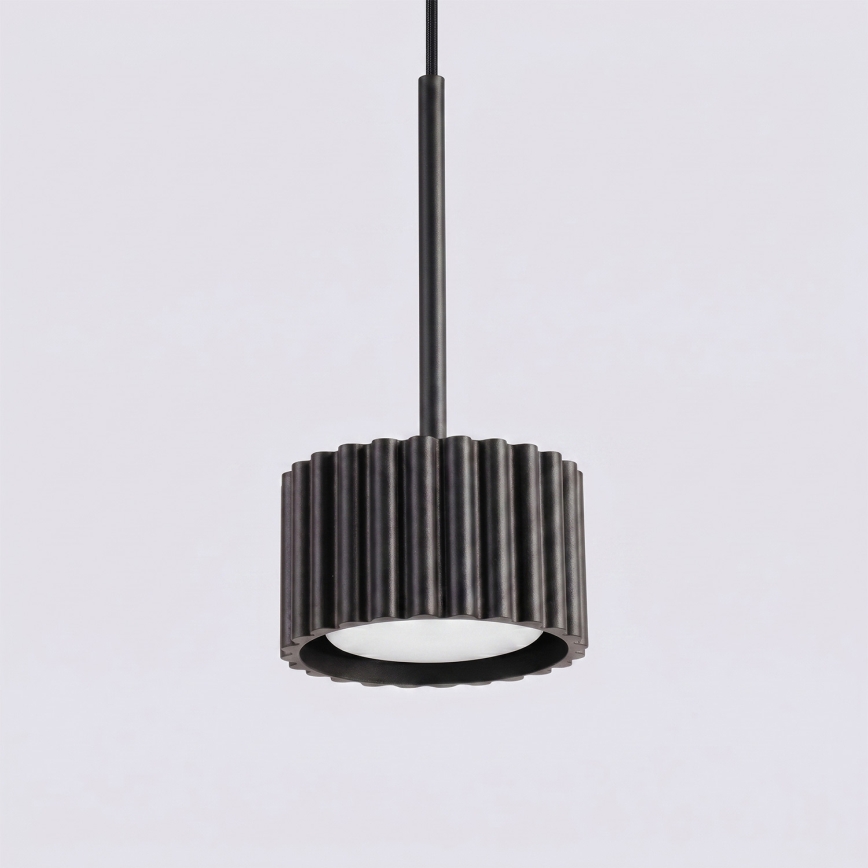 Suspension sur câble AURA 1xGX53/10W/230V, noire