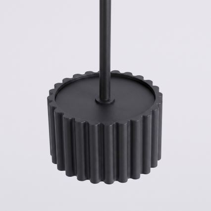 Suspension sur câble AURA 1xGX53/10W/230V, noire