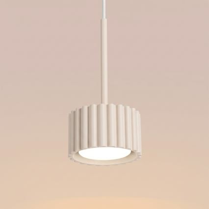 Suspension sur câble AURA 1xGX53/10W/230V crème