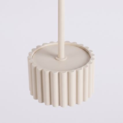 Suspension sur câble AURA 1xGX53/10W/230V crème