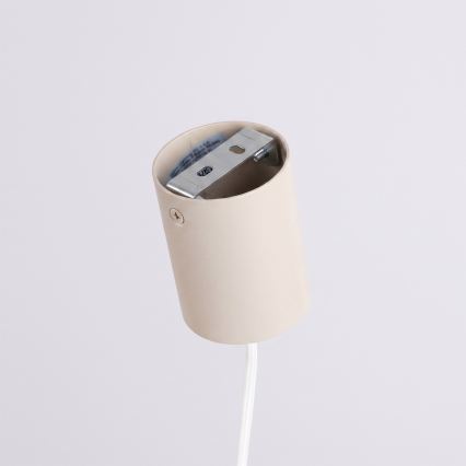 Suspension sur câble AURA 1xGX53/10W/230V crème