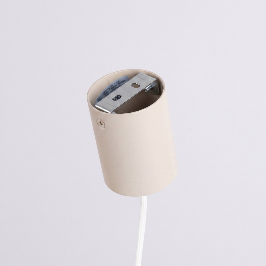 Suspension sur câble AURA 1xGX53/10W/230V crème