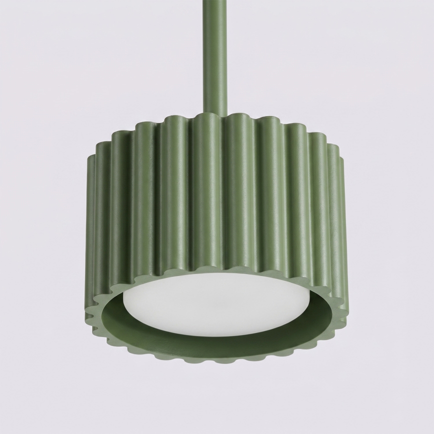 Suspension sur câble AURA 1xGX53/10W/230V verte