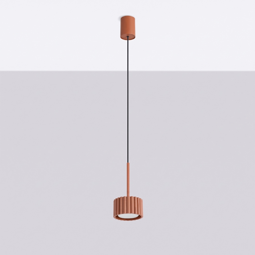 Suspension AURA sur câble 1xGX53/10W/230V rouge