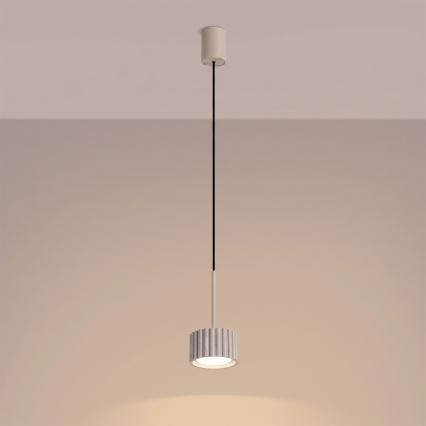 Suspension sur câble AURA 1xGX53/10W/230V taupe