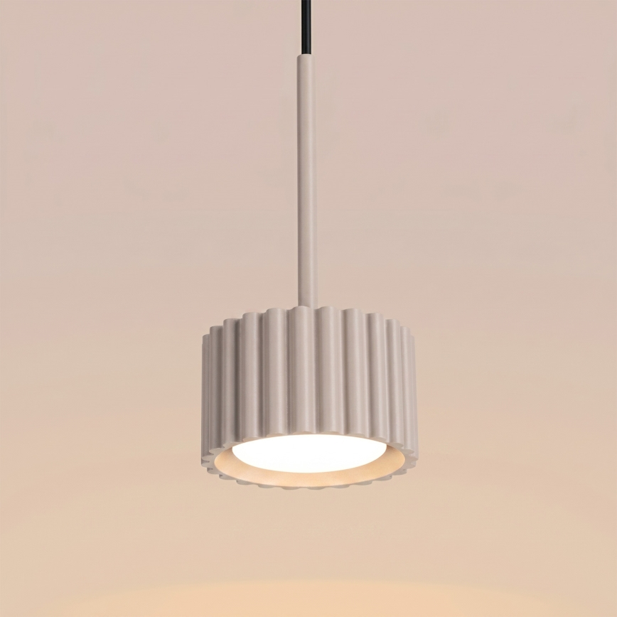 Suspension sur câble AURA 1xGX53/10W/230V taupe