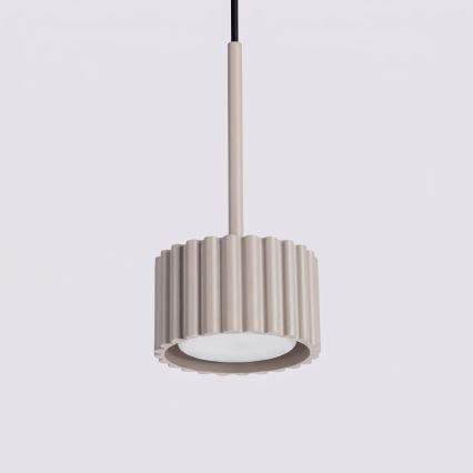 Suspension sur câble AURA 1xGX53/10W/230V taupe