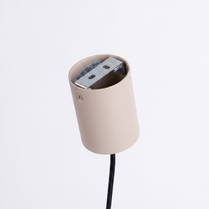 Suspension sur câble AURA 1xGX53/10W/230V taupe