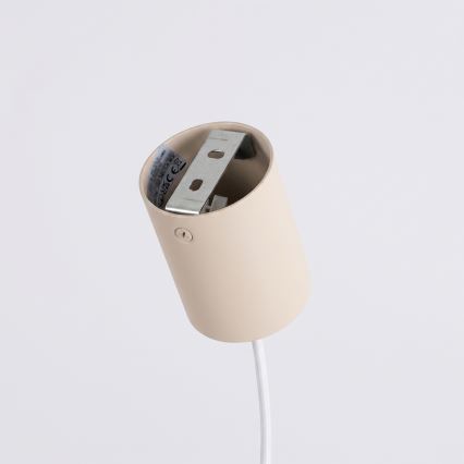 Suspension sur câble AURA 4xGX53/10W/230V crème