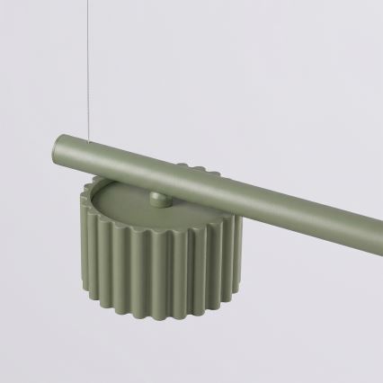Suspension à câble AURA 4xGX53/10W/230V vert