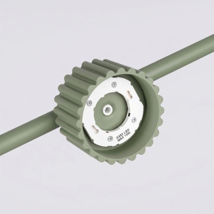 Suspension à câble AURA 4xGX53/10W/230V vert