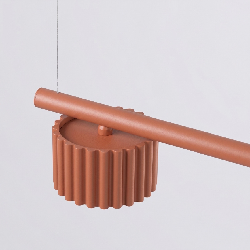 Suspension sur câble AURA 4xGX53/10W/230V rouge