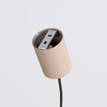 Suspension sur câble AURA, 4 culots GX53, 10 W, 230 V, taupe